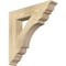 Ekena Millwork Olympic Traditional Rough Sawn Bracket, Douglas Fir, 4"W x 22"D x 22"H BKT04X22X22OLY01RDF - alternate 1
